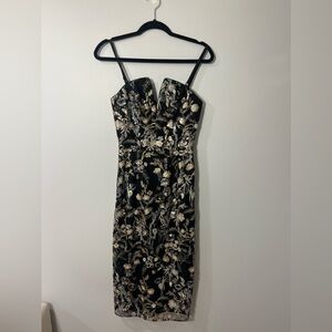 Dress The Population Midi Dress